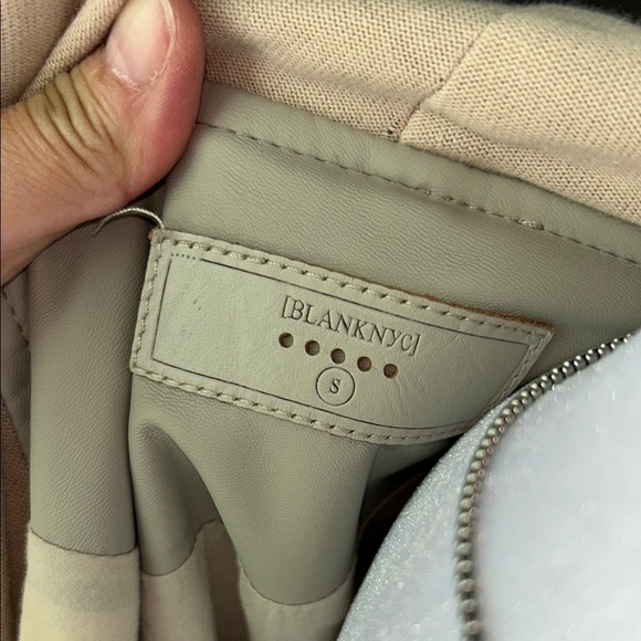 Blank NYC Cream Drape Front Jacket - Picture 7 of 7